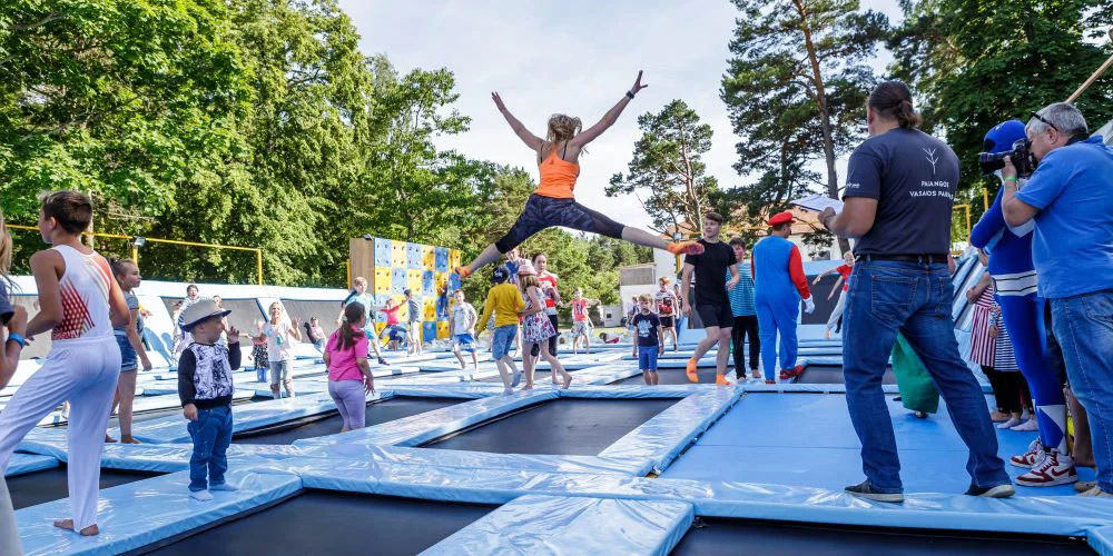 Vasaros parkas Ką veikti su vaikais Palangoje Lankytinos vietos objektai
